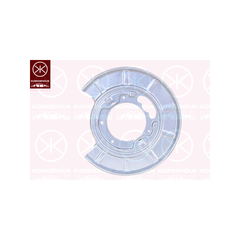 Bremseskjold bak Mercedes Vito/Viano venstre