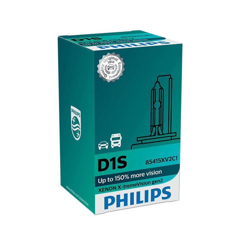 D1S XENON X-TREMEVISION +150% GEN2 PHILIPS