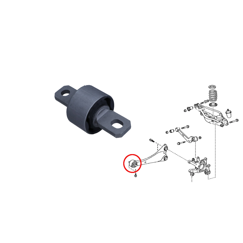 Foring, bakaksel Avensis T27, Auris E15 E18, Lexus