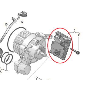 Styreenhet for firehjulstrekk - 0AY 907 554 L, 0AY907554L